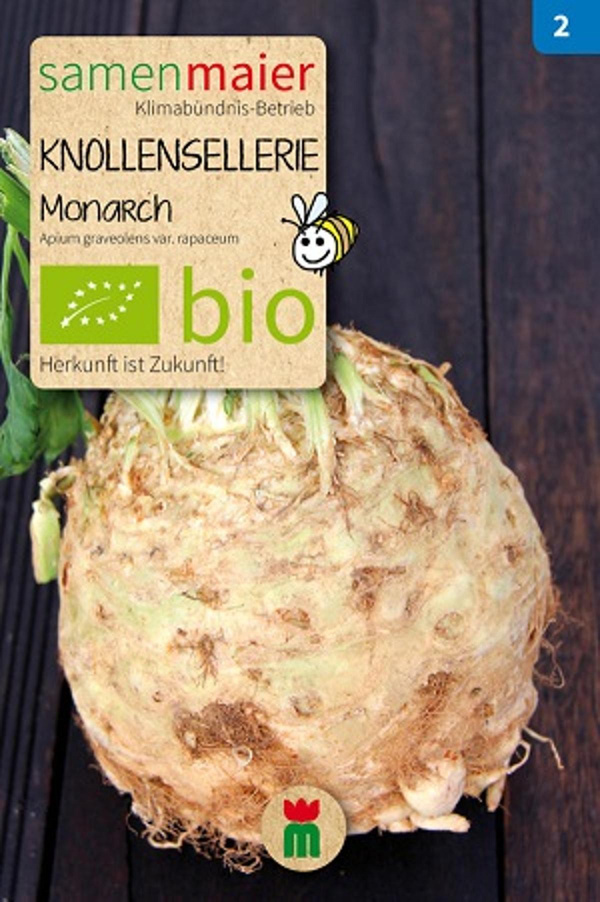 Produktfoto zu Saatgut Knollensellerie Monarch