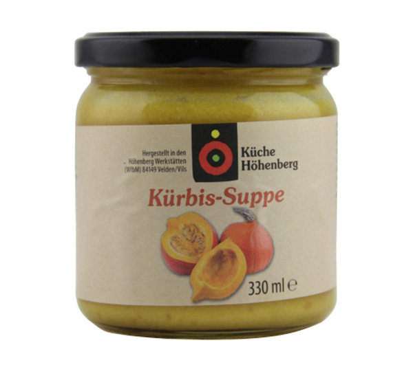 Produktfoto zu Kürbis Suppe aus Höhenberg