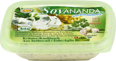Produktfoto zu Frischecreme Soya Kräuter Knoblauch