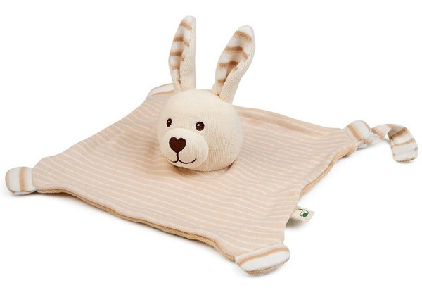 Produktfoto zu Stoffschnuffeltuch Hase