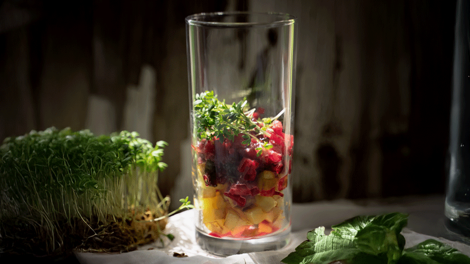 Rezeptbild für Buntgewürfelt