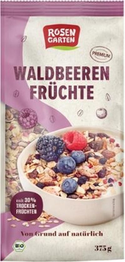 Produktfoto zu Waldbeeren-Früchte-Müsli