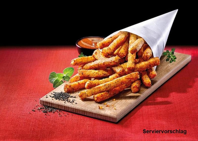 Produktfoto zu Süßkartoffel-Chia-Fritten