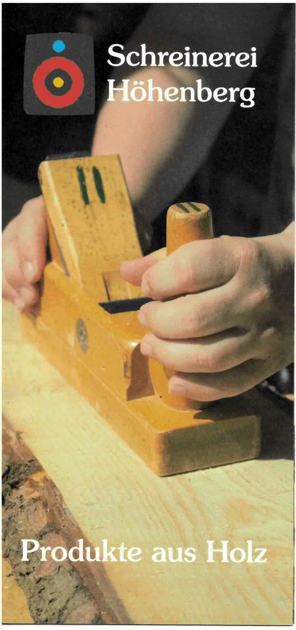 Produktfoto zu Flyer: Schreinerei Höhenberg