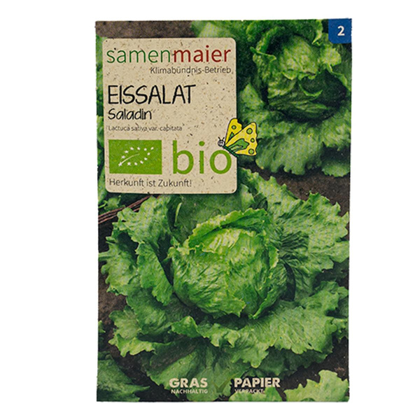Produktfoto zu Saatgut Eissalat Saladin