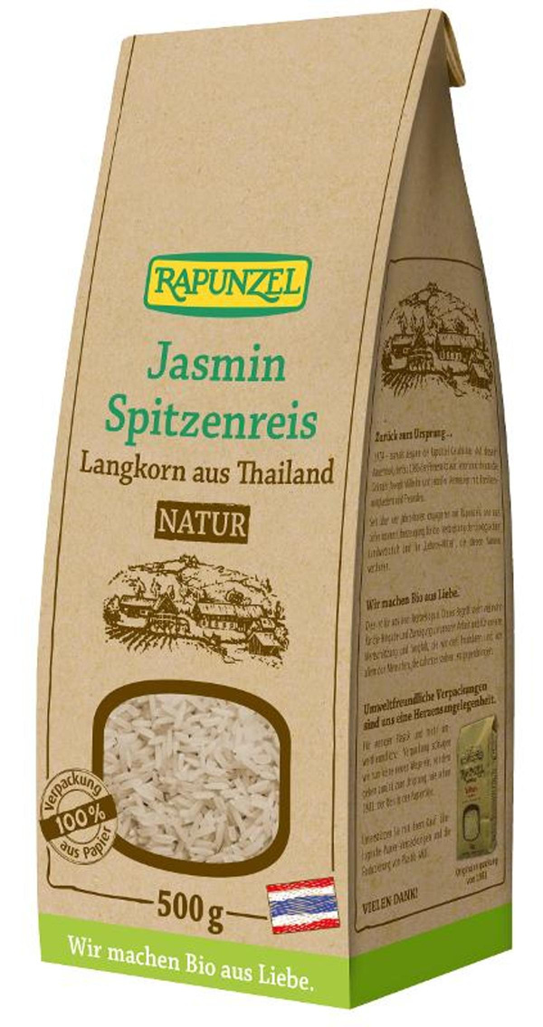 Produktfoto zu Jasmin Reis Langkorn natur