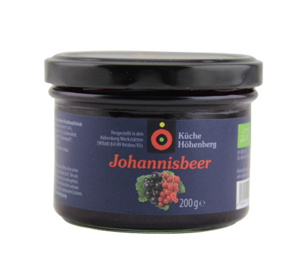 Produktfoto zu Fruchtaufstrich Johannisbeer aus Höhenberg
