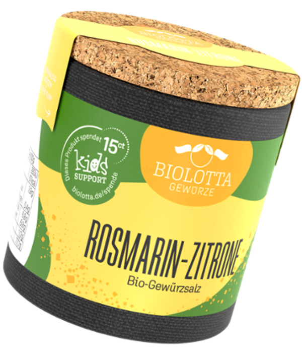 Produktfoto zu Rosmarin-Zitrone Gewürzsalz