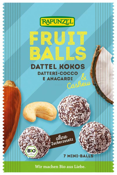 Produktfoto zu Fruit-balls Dattel-Kokos