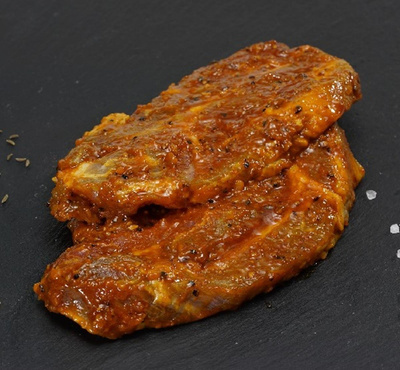 Produktfoto zu Schweine Nackensteak mariniert