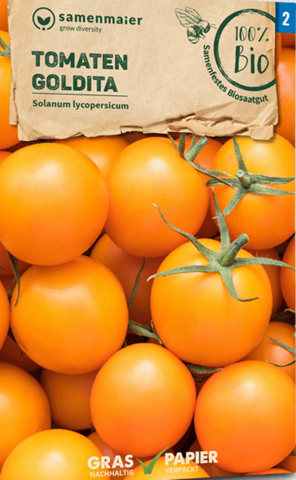 Produktfoto zu Saatgut Tomaten Goldita