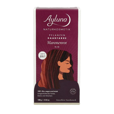 Produktfoto zu Haarfarbe Maronenrot