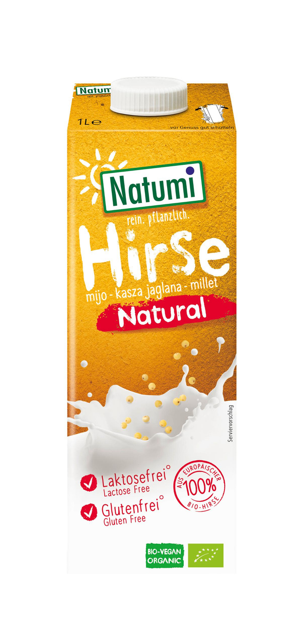Produktfoto zu Hirse-Drink natural Gebinde