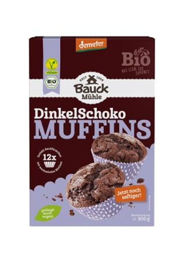 Produktfoto zu Backmischung Dinkel-Muffins Schoko