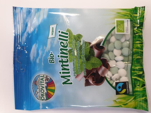 Produktfoto zu Mintinelli Schokolinsen