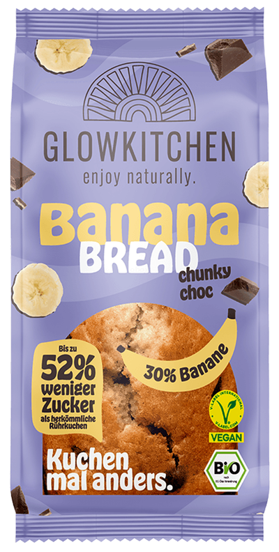 Produktfoto zu Bananenbrot Schoko