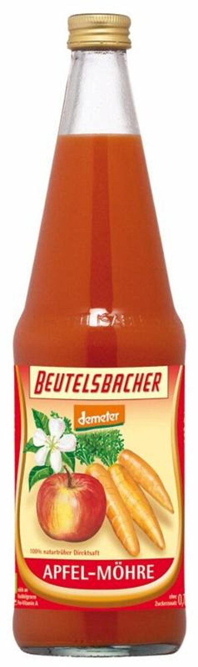 Produktfoto zu Apfel-Möhren-Saft