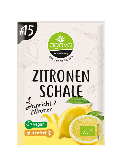 Produktfoto zu Zitronenschale gerieben