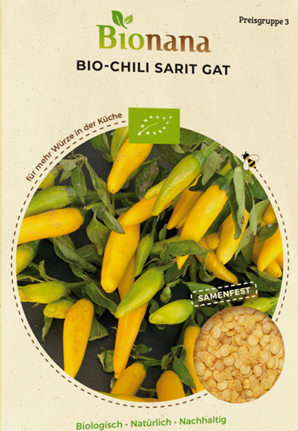 Produktfoto zu Saatgut Chili Sarit Gat