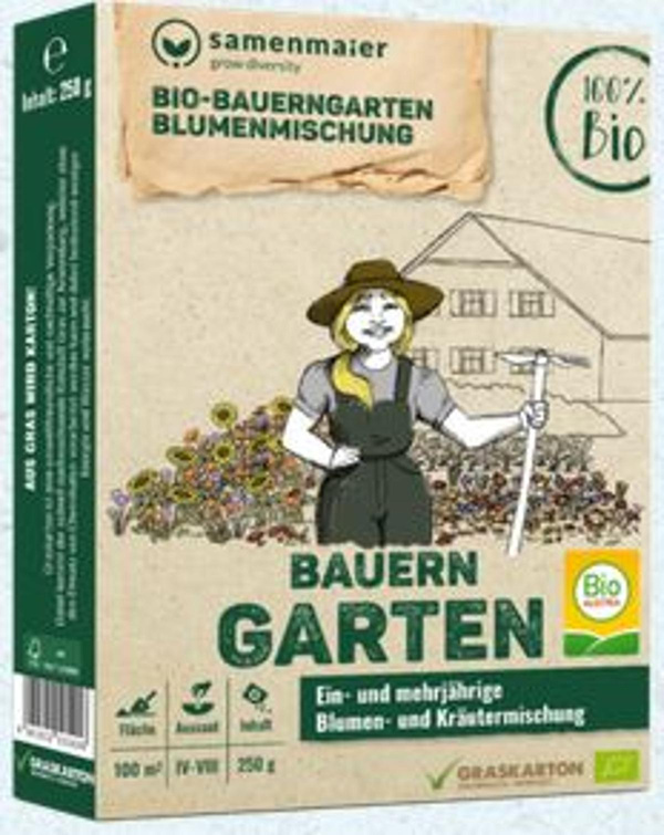 Produktfoto zu Saatgut Blumenmischung Bauerngarten