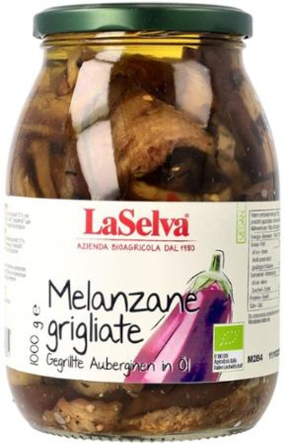 Produktfoto zu Gegrillte Auberginen in Öl