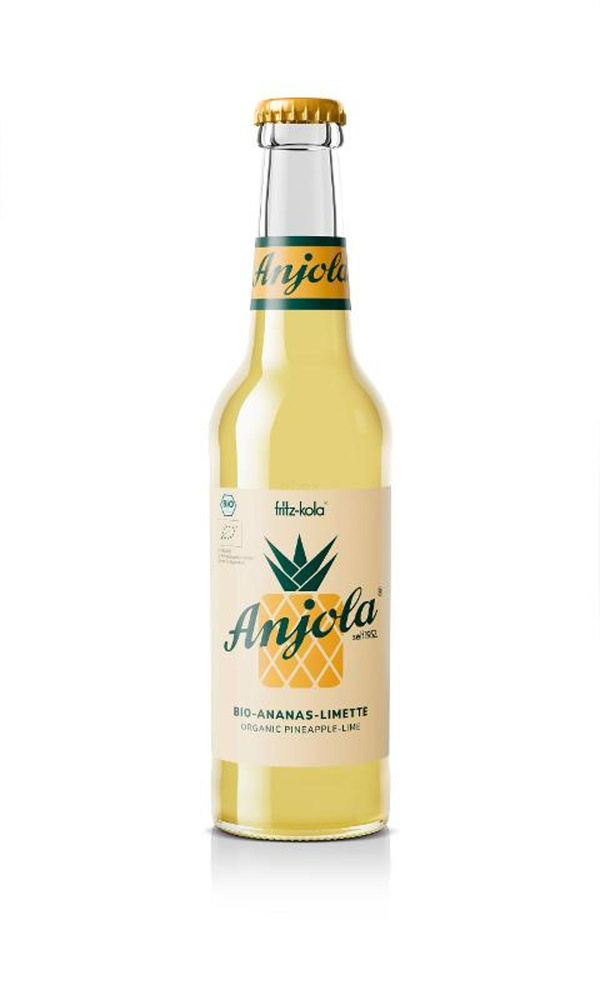 Produktfoto zu Anjola Ananas-Limette 0,33 l