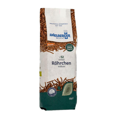 Produktfoto zu Dinkel Röhrchen Vollkorn