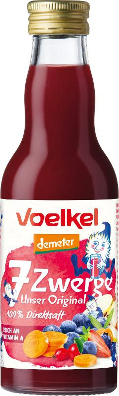 Produktfoto zu 7-Zwerge Saft Original 0,2 l