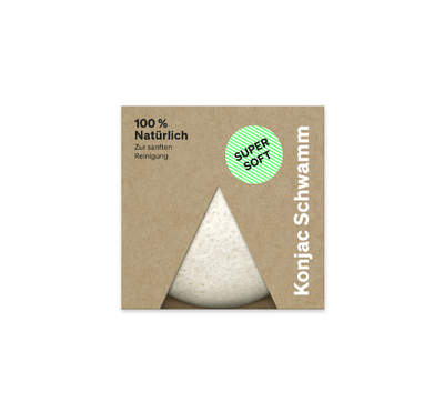 Produktfoto zu Konjac Schwamm
