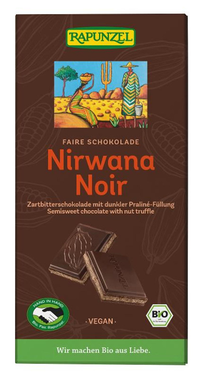 Produktfoto zu Schokolade Nirwana Noir