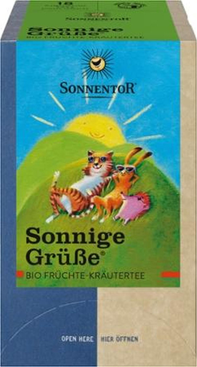 Produktfoto zu Sonnige Grüße Tee