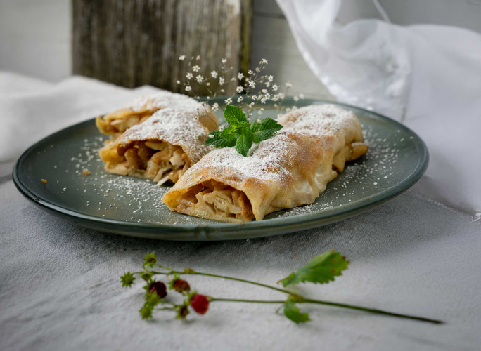 Rezeptbild für Apfelstrudel 