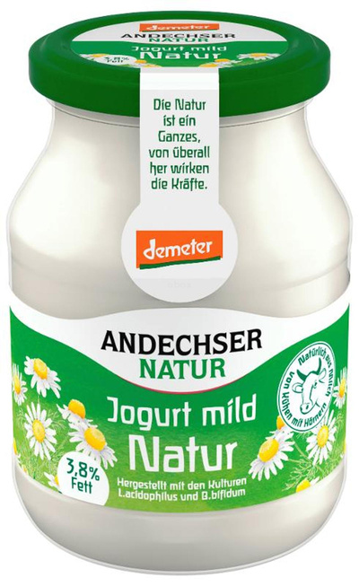 Produktfoto zu Joghurt mild Natur 3,7 %