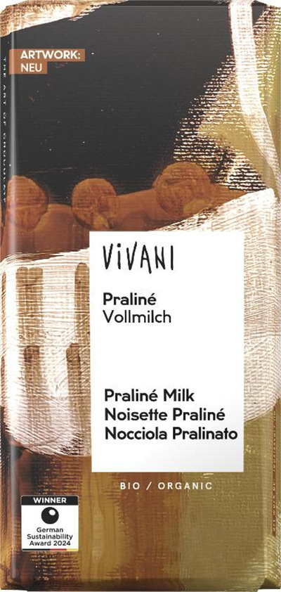 Produktfoto zu Schokolade Praliné Nougat