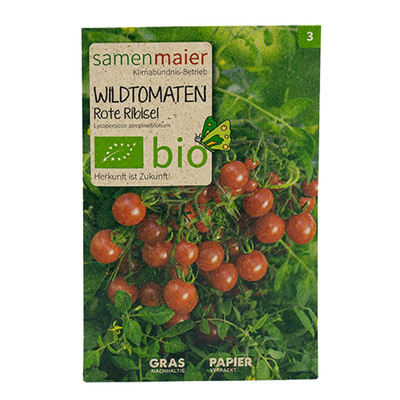 Produktfoto zu Saatgut Wildtomaten Rote Ribisel