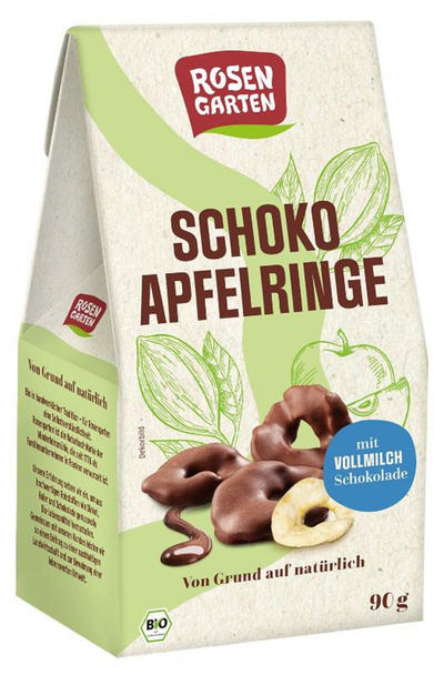 Produktfoto zu Schoko Apfelringe