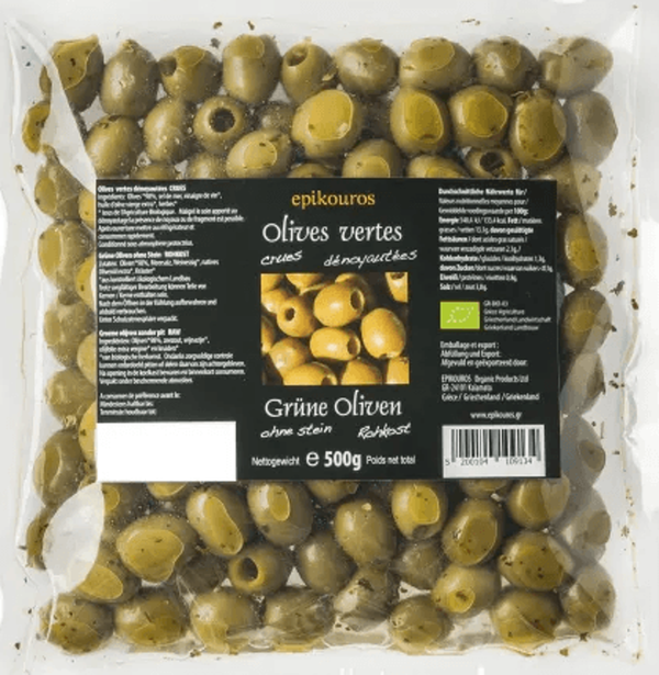 Produktfoto zu Oliven grün entsteint