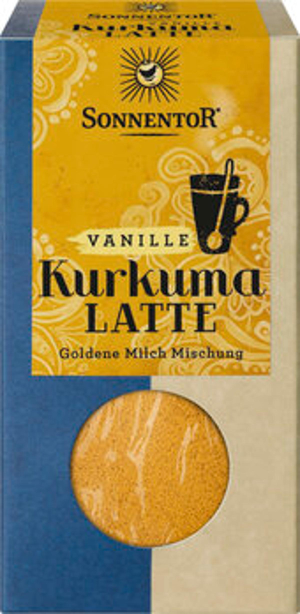 Produktfoto zu Kurkuma-Latte Vanille Tüte