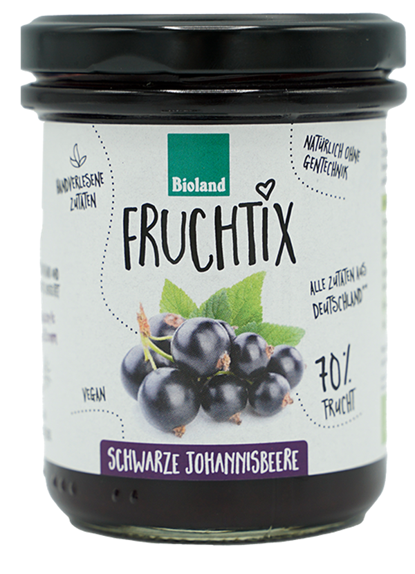 Produktfoto zu Fruchtix schwarze Johannisbeere