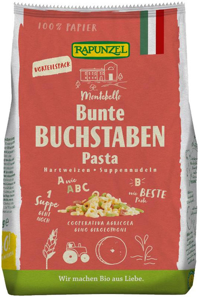 Produktfoto zu Buchstaben Suppennudeln