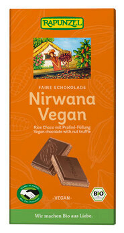 Produktfoto zu Schokolade Nirwana vegan