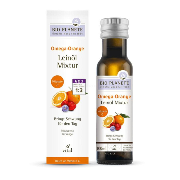 Produktfoto zu Leinöl-Mixtur Omega Orange