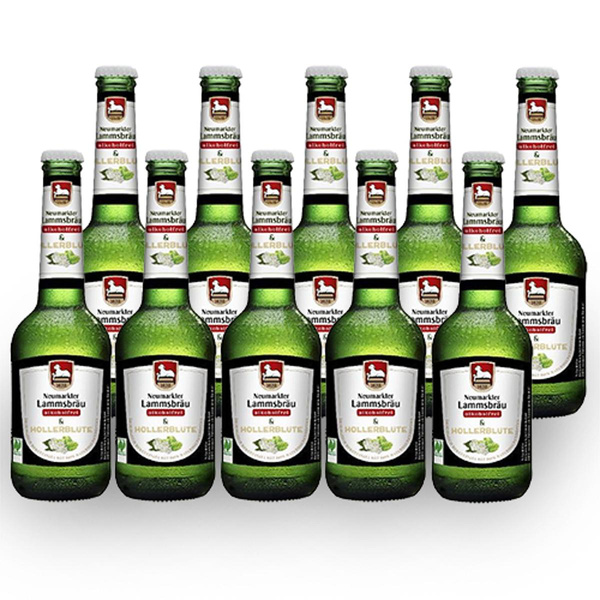 Produktfoto zu Lammsbräu alkoholfrei & Hollerblüte Kasten