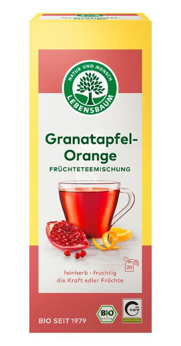Produktfoto zu Granatapfel-Orange Tee
