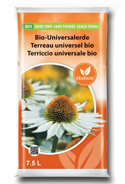 Produktfoto zu Bio-Universalerde torffrei 7,5 Liter
