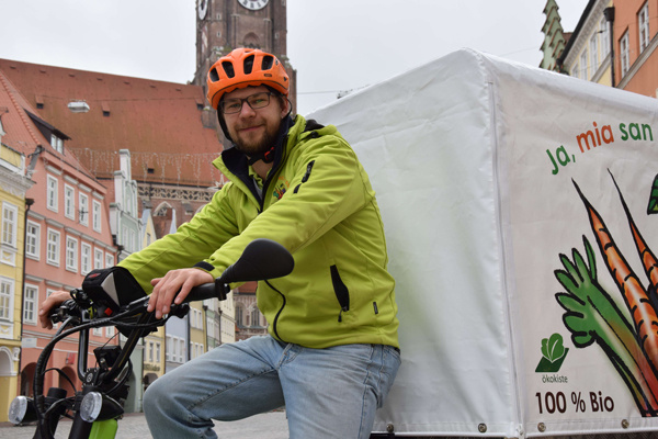 Elektro-Lastenfahrräder für Innenstädte
