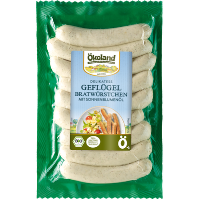 Produktfoto zu Geflügel-Bratwürstchen