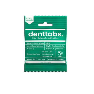 Produktfoto zu Denttabs fluoridfrei