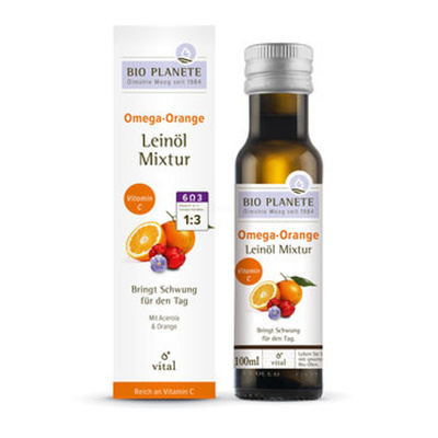 Produktfoto zu Leinöl-Mixtur Omega Orange