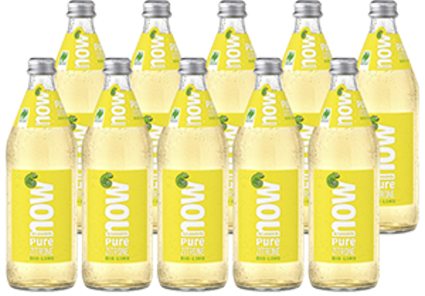 Produktfoto zu Now Pure Zitrone 10 x 0,5 l